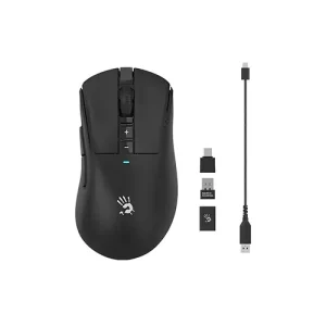A4Tech Bloody R73 Pro Dual Mode Wireless Gaming Mouse - Black