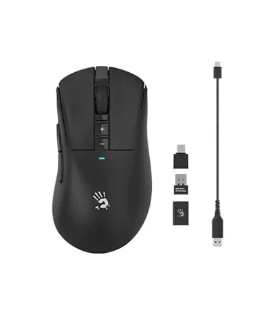 A4Tech Bloody R73 Ultra Black Dual Mode Wireless Gaming Mouse