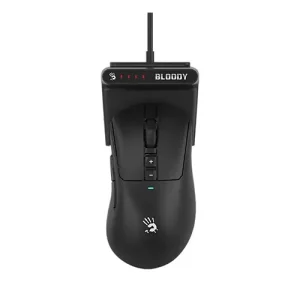 A4Tech Bloody R73 Ultra Duo Black Dual Mode Gaming Mouse with Dock