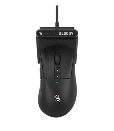 A4Tech Bloody R73 Ultra Duo Black Dual Mode Gaming Mouse with Dock