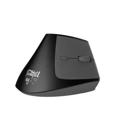 AJAZZ i300 Dual Mode Wireless Ergonomic Mouse (Black)