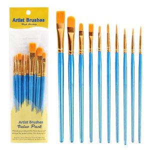 Art brush set - 10 pcs set