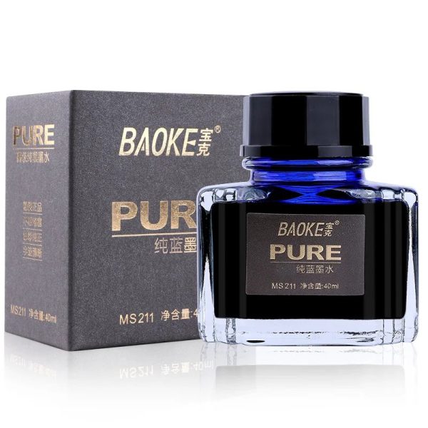 BAOKE MS211 Pure Fountain Pen Refill Ink 40ml Blue