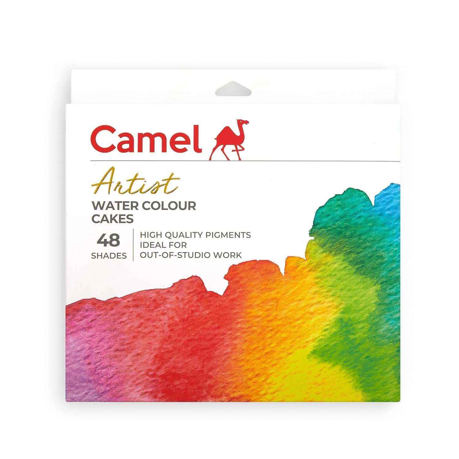 Camel Artist Water Cake Colour 48 Shades Assorted