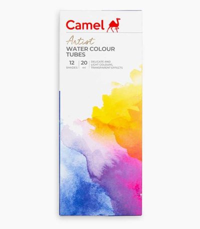 Camel Artist Watercolour Paint Set 20ml 12 Shades