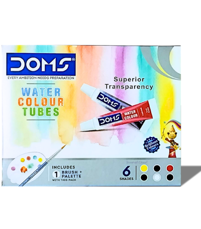Doms Water Color Tube | 5ml Per Tube - 6 shades