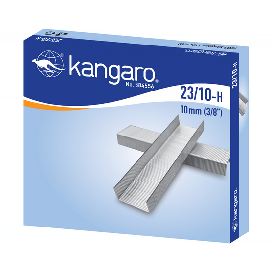 Kangaro Staples Sizes -- 23/10-H - 1pack