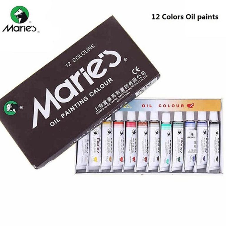 Marie's Oil Painting Colors (12ML) - 12 Colors