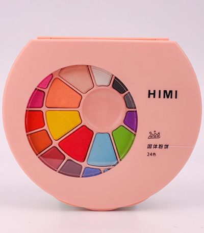 MIYA HIMI 24 Colors Solid Watercolor Water Art Set Water Color Paint