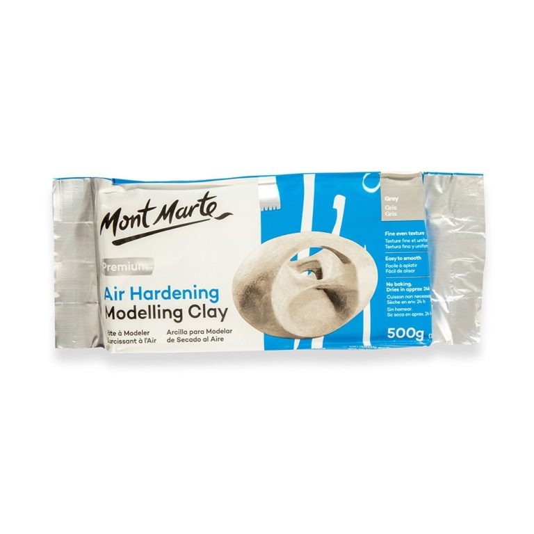Mont Marte Air Hardening Modelling Clay-Grey 500gm