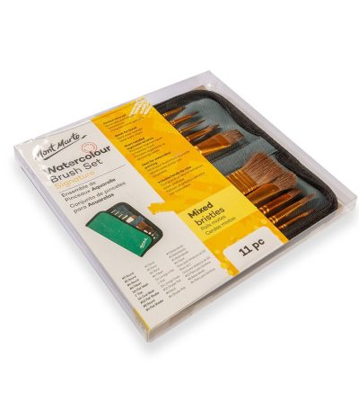 Mont Marte Brush Set in Wallet-Watercolour