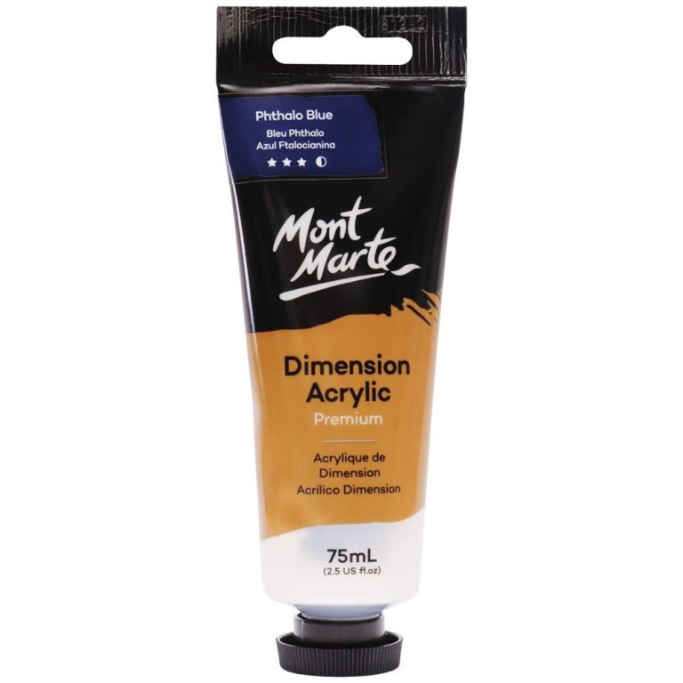 Mont Marte Dimension Acrylic 75ml-PHTHALO BLUE