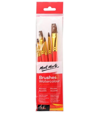 Mont Marte Gallery Series Brush Set Watercolor-7pcs