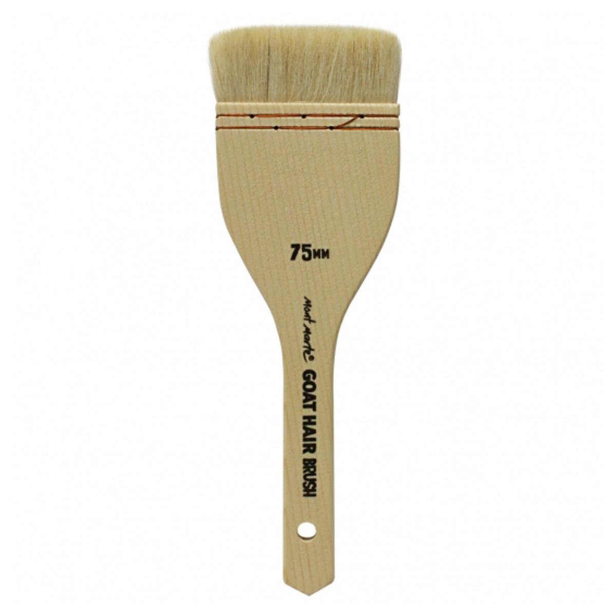 Mont Marte Goat Hair Pine Wood Brush 75mm