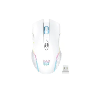 ONIKUMA CW905 3600 DPI 2.4G Wireless Rechargeable Gaming Mouse (White)