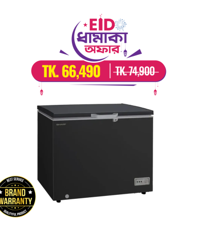 Sharp 280 Liters Chest Freezer (SCF-K400X-BK2)