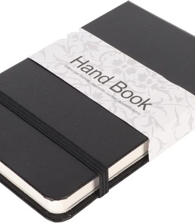 Watercolor Journal Pocket Sketchbook Watercolor Paper Sketchbook for Outdoor Travel