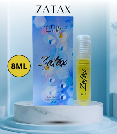 Zatax Long Lasting Roll On Non Alcoholic Perfume - 8ml